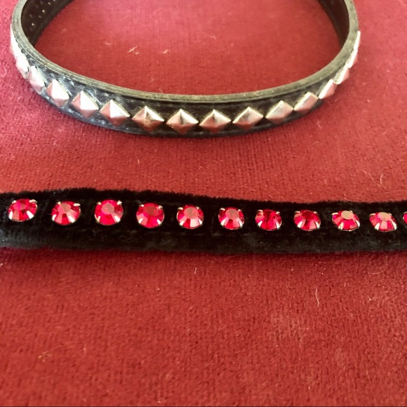 🐶 Two doggie-cats collars / 16” and 17” - Picture 2 of 4